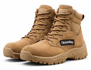 Wholesale Tactical Boots & Shoes Waterproof Leather Work Footwear for <b>Men</b> in Pakistan - Product Image 3