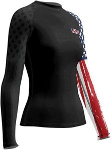 Custom Design Men's Long Sleeve Rashguard BJJ Compression Wear 100% Polyester Premium Quality OEM Service <b>Heat</b>-Transfer Printed - Product Image 2