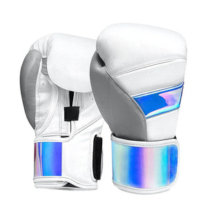 Custom PU Boxing Gloves Training Sparring MMA Gloves Wrist Closure Lightweight Unisex Logo Printed Professional - Product Image 6