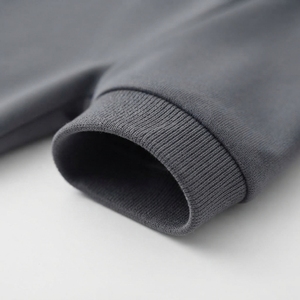 Haut tricoté unisexe à col minimaliste et manches courtes, coupe ajustée, style décontracté chic, anti-plis, séchage rapide, pour le quotidien - Product Image 3