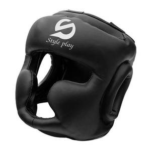 Hot Selling Adjustable Professional Boxing <b>Training</b> <b>Head</b> Guard Customized Genuine Leather Made Boxing <b>Head</b> Guard - Product Image 2