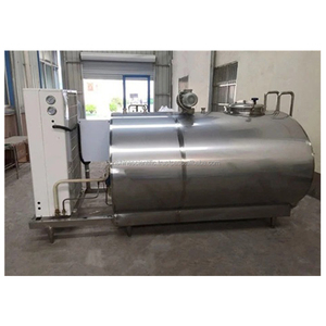 Tanque de Almacenamiento de Leche de Acero Inoxidable 304 de Buena Calidad, Fácil de Operar, con Capacidad de Producción de 1000 Litros, para Uso Lácteo, Hecho en India - Product Image 1