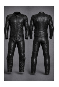 Traje de Motocross Personalizado para Hombre, de Cuero con Estampado de Vaca, Impermeable, de Secado Rápido, Ropa de Protección para Carreras, Verano e Invierno - Product Image 2