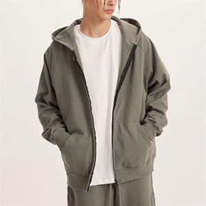 Sweat-shirt à capuche surdimensionné personnalisé pour hommes, en molleton de coton épais, style streetwear, à épaules tombantes, vente en gros - Product Image 1