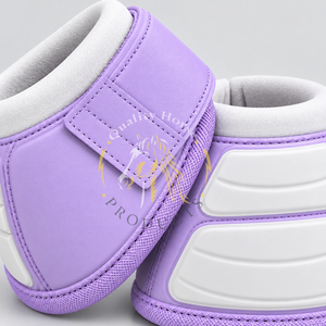 <b>Horse</b> bell boots with shock absorbing material secure closures and durable finishing for added hoof protection during - Product Image 6