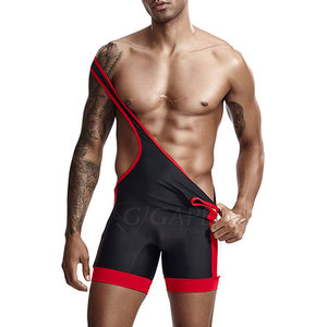 Ropa de Entrenamiento Profesional al por Mayor, Singletes de Lucha Libre para Hombre, Logotipo Personalizado Impreso en la Parte Delantera, Transpirable, Duradero, Ligero, 100% - Product Image 3