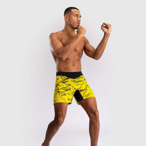 Customizable Lightweight Polyester MMA <b>Shorts</b> for Men Professional Fight Gear Training Gym Wear Quick-Dry for <b>Kickboxing</b> - Product Image 2
