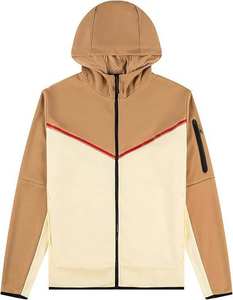 Nouvelle Veste Coupe-Vent Homme Grande Taille en Coton Imprimé avec Capuche et Col, Design Tendance, Logo Personnalisé, pour l'Hiver et l'Entraînement - Product Image 3