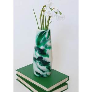 Vase à fleurs en résine de qualité supérieure, design moderne, artisanat, écologique, imperméable, pour la décoration de la maison, la table de mariage, l'affichage sur étagère - Product Image 5