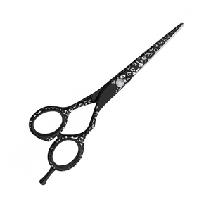 Ciseaux à cheveux professionnels en acier inoxydable, ciseaux de barbier manuels avec vis réglable - Product Image 2