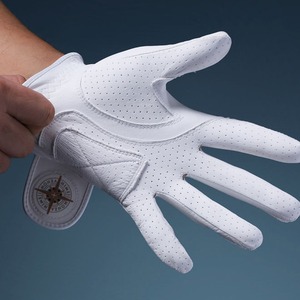 ถุงมือกอล์ฟหนังกันลื่น HIMEJIMONZA จาก [MAJOR WORLD] มีจำหน่ายทั้งมือซ้ายและมือขวา พร้อมตัวเลือกสไตล์กอล์ฟ - Product Image 5