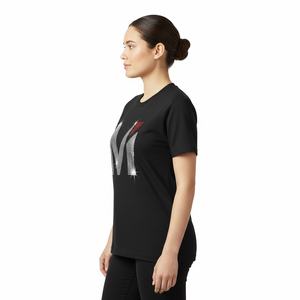 Wholesale High Quality <b>Rhinestone</b> Shirt Men Graphic Oversized Streetwear Bling Diamond T-shirt Custom Logo Plus Size <b>Top</b> - Product Image 4