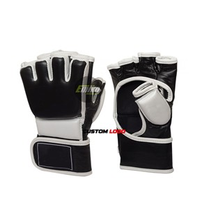 ถุงมือ MMA ครึ่งนิ้ว ยี่ห้อ Emiko Industry ปักโลโก้ได้ ผลิตจากหนัง PU พร้อมสายรัดข้อมือแบบเวลโคร สำหรับฝึกมวยไทยและมวยสากล ราคาขายส่ง - Product Image 6