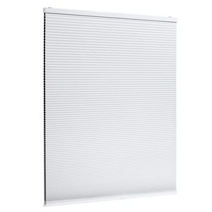 Stores alvéolaires sans fil de 1 pouce pour fenêtres intérieures, filtrant la lumière, occultants et offrant l'intimité, double couleur noire - Product Image 3