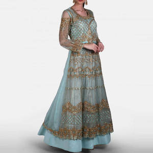 2026 Womens Party Wear Pakistani <b>Maxi</b> <b>Dress</b> Heavy Georgette Embroidery Wedding Gown Chiffon Luxury Designer Formal - Product Image 4