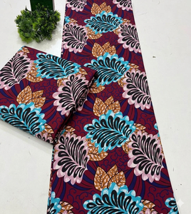 Wholesale Luxury African Wax Print Cotton Fabric Ankara Kitenge Custom Logo Private Label OEM ODM Textile Factory Nigeria Ghana - Product Image 6