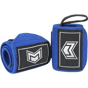 2025 Meilleure vente haltérophilie 18 "enveloppes de poignet élastiques avec boucles de pouce enveloppes de poignet de gymnastique avec attelle de poignet réglable à crochet et boucle - Product Image 1