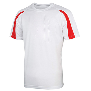 เสื้อยืดแขนสั้นผู้ชาย ผ้าฝ้าย 100% ระบายอากาศได้ดี เป็นมิตรกับสิ่งแวดล้อม น้ำหนัก 220 กรัม พิมพ์ลายโลโก้ด้านหน้า เหมาะสำหรับฤดูร้อน - Product Image 6