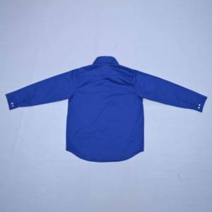 Chemises pour femmes de qualité supérieure avec logo personnalisé, fabrication sur mesure, col bleu, polo de rugby, boutons sur le devant, broderie - Product Image 2