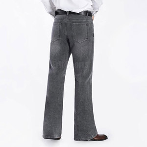 Unique Design Top Selling Wholesale <b>Men</b> <b>Flared</b> Pant Best Price Breathable <b>Men</b> Washed <b>Flared</b> Pant For Adult Use - Product Image 4