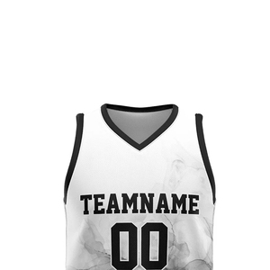 Maillot de basketball respirant sur mesure, fabriqué professionnellement, grandes tailles, faible MOQ, service OEM, 100% personnalisable - Product Image 4
