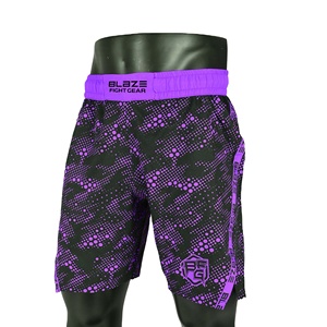 High Street Hommes Premium Qualité Confortable MMA Grappling Shorts De Boxe Ceinture Élastique Numérique Anti-Rides Motif - Product Image 1