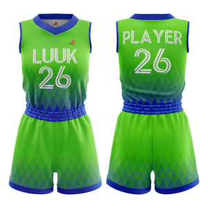 Tenue de Basketball Personnalisée OEM pour Femme : Maillot et Short Sublimés, Légers, pour Équipes Sportives – Fabrication en Usine - Product Image 1