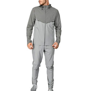 Ensemble veste et pantalon matelassé en nylon OEM, imprimé, imperméable, respirant, léger, avec fermeture éclair, pour activités de plein air et sport, prix abordable - Product Image 6