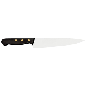 Cuchillos de Chef con Mango Negro y Tres Remaches Dorados para Cocina Profesional, para Cortar Verduras, Rebanar Carne y Preparar Alimentos - Product Image 2