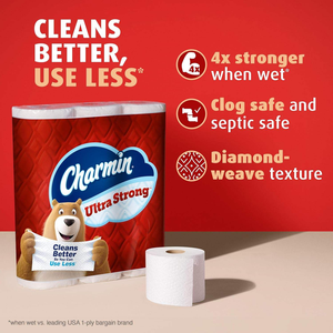 กระดาษชำระชาร์มีน เอสเซนเชียลส์ ซอฟท์ 9 ม้วนใหญ่ = 36 ม้วนปกติ - Product Image 6