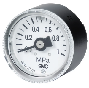 SMC G36-10-01 Pressure Gauge 0-1.0 MPa General Purpose Original Japan - Product Image 1