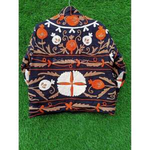 Most Selling Fashionable Ethnic Suzani <b>Jacket</b> for <b>Womens</b> <b>Spring</b> and Autumn Outfits Available at Wholesale Price For Export - Product Image 1