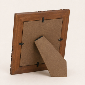 Wholesale <b>Vintage</b> Carved Wooden Photo <b>Frame</b> Handcrafted Tabletop Square <b>Picture</b> <b>Frame</b> for Custom Home Decor and Anniversary - Product Image 3