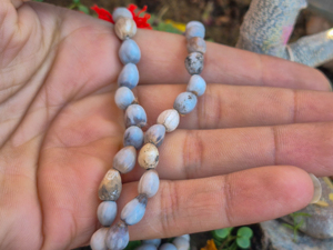 Traditional Ethnic Vaijayanti Mala Handmade Seed <b>Beads</b> <b>Necklace</b> for Meditation Yoga Spiritual Pooja Item Hindu Unisex - Product Image 2