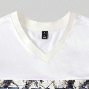 เสื้อเจอร์ซีย์ตาข่ายลายพรางต้นไม้ สไตล์สตรีทแวร์ฤดูร้อน สำหรับทุกเพศ สามารถสั่งทำชื่อและหมายเลขได้ ทรงบ็อกซี่ฟิตแบบครอป เสื้อฟุตบอลอเมริกันสไตล์เรโทร - Product Image 4