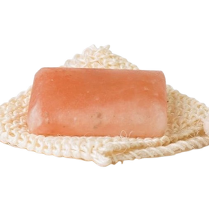 Savon pour le corps et le spa au sel de l'Himalaya 4x2.5x1cm Savon exfoliant au sel naturel pour la détoxification, le massage et le renouvellement de la peau - Product Image 4