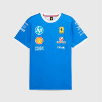 OEM 2026 Nouvelle tenue de course F1 pour homme en coton 100% tricoté, coupe ajustée, 300g, respirante, séchage rapide, personnalisation