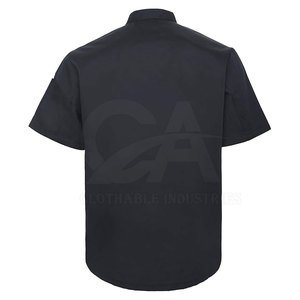 Veste de chef de cuisine confortable pour usage quotidien en restaurant, veste de chef exécutive de luxe avec passepoil de couleur personnalisée, professionnelle - Product Image 4