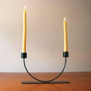 เชิงเทียนโลหะเชิงเทียนเชิงเทียนทองที่วางเชิงเทียนที่ทันสมัย - Product Image 1