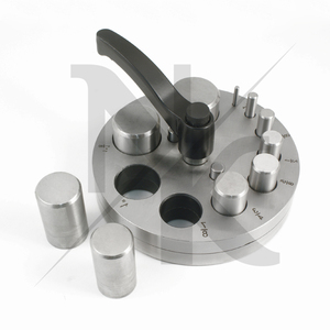 High Quality 10 Piece Heavy Duty Stainless Steel Circular Disc Cutter Punching Set Jewelry Craft <b>Tools</b> - Product Image 5