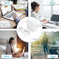 Chargeur universel pour ordinateur portable Type C 140W à charge rapide avec adaptateur d'alimentation haute puissance pour MacBook, Lenovo, tablette, téléphone