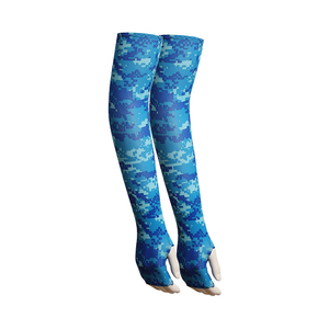 Manchons de compression sportifs en polyester rafraîchissants et anti-UV pour hommes et femmes, idéaux pour l'extérieur – Vente en gros, personnalisation OEM - Product Image 5