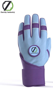 Guantes de Bateo Drip & Rip Serie Baller - Guantes de Bateo para Jóvenes y Adultos - para Sóftbol y Béisbol - Estilo de Cuero con Puño Largo - Product Image 4