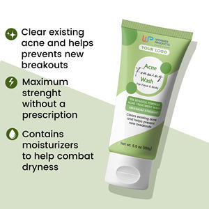 OEM/ODM Peróxido de Benzoilo, Limpiador Facial Espumoso para el Acné, Tratamiento para el Acné, Previene las Erupciones, Precio al por Mayor con Marca Privada - Product Image 2