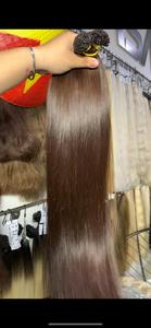 Fournisseur en gros de toutes les couleurs Pointe de kératine Premium Extensions de cheveux humains vietnamiens bruts de meilleure qualité Prix - Product Image 6