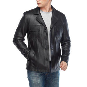 คุณภาพสูง ล่าสุดมาใหม่ เสื้อแจ็คเก็ตหนังงูแท้สำหรับผู้ชาย ฤดูหนาว สไตล์ไฮสตรีท แฟชั่นทันสมัย เสื้อคลุมด้านนอก ทนทาน - Product Image 4