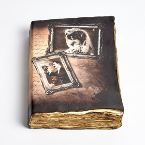 Journal en cuir écologique avec impression brûlée et papier recyclé Journal en cuir fait main avec motif brûlé et pages en coton - Product Image 1