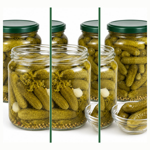 Concombres entiers marinés savoureux, certifiés ISO, fabriqués au Vietnam, en pot Mason de 720 ml – Meilleures ventes, grande promotion - Product Image 1