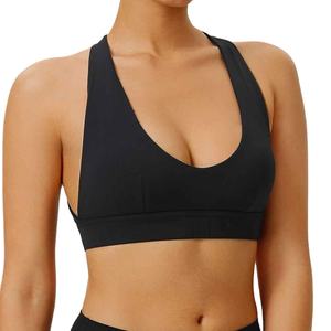 Sujetador Deportivo para Mujer con Logotipo Personalizado al por Mayor, Transpirable, para Fitness, Gimnasio, Yoga, Entrenamiento - Product Image 5