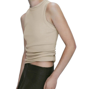 Top Corto Acanalado Sin Costuras para Mujer, Ajuste Elástico Ceñido, Escote en V Profundo con Encaje, Top Sexy Casual de Verano - Product Image 3